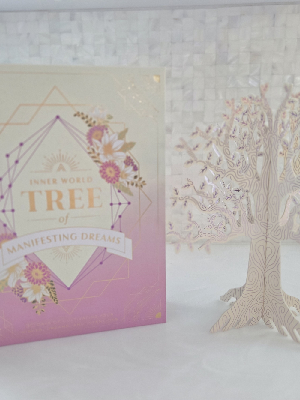 Tree of Manifesting Dreams Box — Pink and Gold